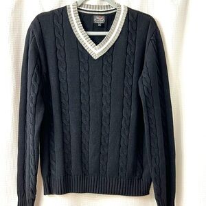 Los dos cable knit sweater size small